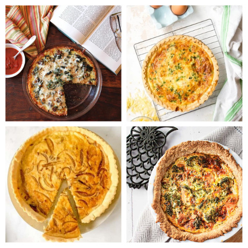 28 Delicious Quiche Recipes- If you want an easy and delicious recipe for breakfast or lunch, then you need to check out these tasty homemade quiche recipes! | #breakfast #recipe #quiche #breakfastRecipes #ACultivatedNest