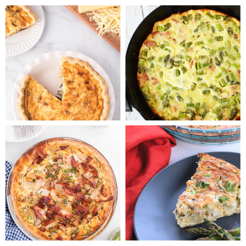 28 Delicious Homemade Quiche Recipes- If you want an easy and delicious recipe for breakfast or lunch, then you need to check out these tasty homemade quiche recipes! | #breakfast #recipe #quiche #breakfastRecipes #ACultivatedNest