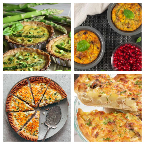 28 Delicious Ways to Make a Quiche- If you want an easy and delicious recipe for breakfast or lunch, then you need to check out these tasty homemade quiche recipes! | #breakfast #recipe #quiche #breakfastRecipes #ACultivatedNest