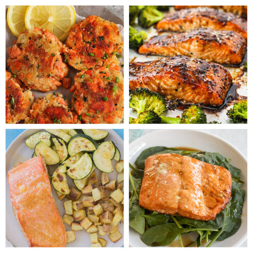 32 Delicious Salmon Recipes- Salmon is easy to cook and can be very delicious, if you have the right recipe! Here are 32 delicious salmon recipes you need to try! | healthy dinner ideas, healthy recipes, #salmon #fishRecipes #recipes #dinnerRecipes #ACultivatedNest