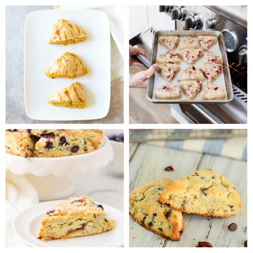 20 Scrumptious Scone Recipes- Craving something new and delicious for breakfast or dessert? Check out these scrumptious scone recipes to upscale your mealtime! | scone recipes to bake, baking recipes, #dessertRecipes #scones #recipes #breakfastRecipes #ACultivatedNest