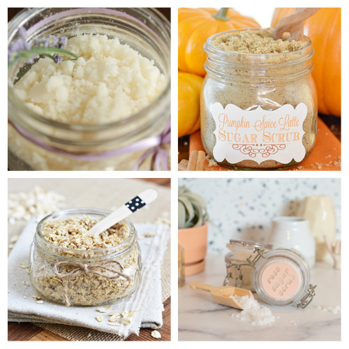 20 Luxurious DIY Fall Sugar Scrubs- Relax and get your skin ready for cooler weather with these luxurious DIY fall sugar scrubs! They make great DIY gifts! | autumn sugar scrubs, #sugarScrub #diyGifts #homemadeGiftIdeas #bodyScrub #ACultivatedNest