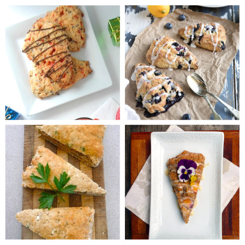 20 Scrumptious Homemade Scone Recipes- Craving something new and delicious for breakfast or dessert? Check out these scrumptious scone recipes to upscale your mealtime! | scone recipes to bake, baking recipes, #dessertRecipes #scones #recipes #breakfastRecipes #ACultivatedNest