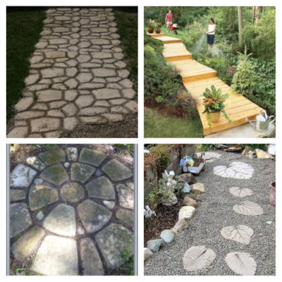 24 Beautiful DIY Walkways Ideas- A Cultivated Nest