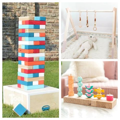 DIY Wooden Blocks ~ Easy Wood Toy 