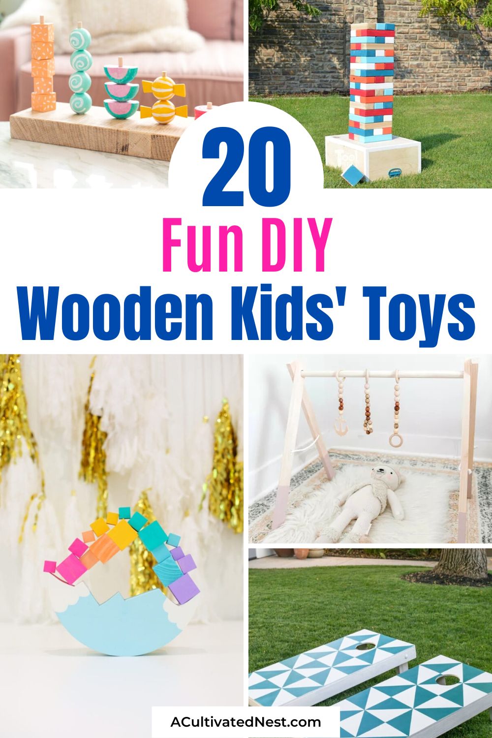 How to Make Wooden Toddler Toys 