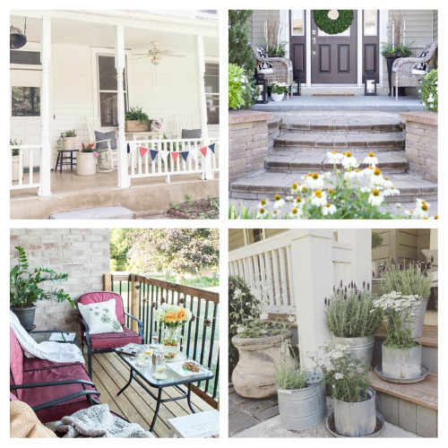 4 easy steps for a quick front porch Summer makeover! - Wilshire Collections