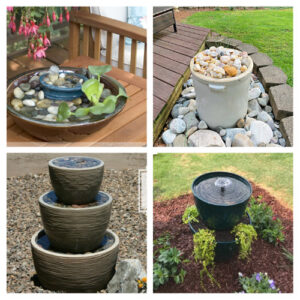 20 Beautiful DIY Fountain Ideas- A Cultivated Nest