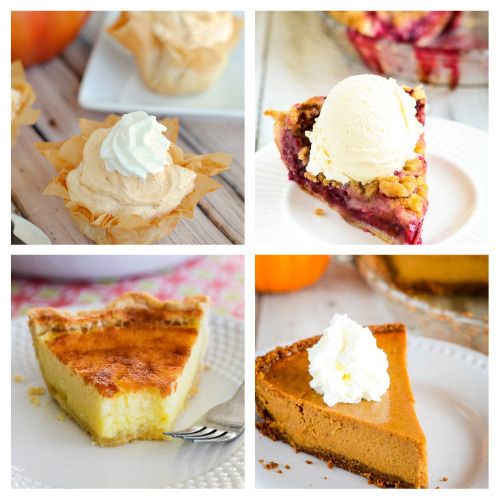 20 Delicious Autumn Pie Recipes- Autumn makes me want to bake warm and cozy recipes! Check out these delicious fall pie recipes to bake and snuggle up with on a cool night! | apple pie, pumpkin pie, pecan pie, cherry pie, #pie #dessertRecipes #recipe #fallRecipes #ACultivatedNest