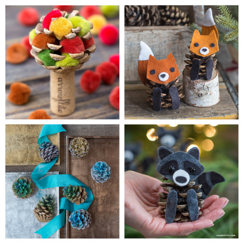 20 Fun Pinecone Fall Kids Crafts- If you want a fun, easy, and inexpensive fall kids craft, then you have to check out these fun pinecone crafts for kids! There are so many cute autumn crafts they can make with pinecones! | #kidsCrafts #fallCrafts #craftsForKids #kidsActivities #ACultivatedNest