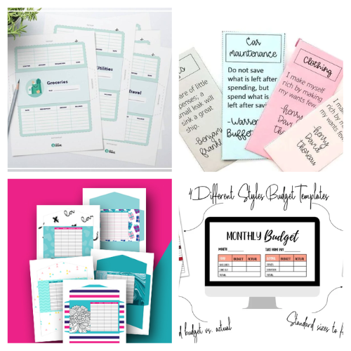 24 Free Cash Envelope Template Printables- If you want an easy budgeting system to keep your spending under control, then you'll love these free printable cash envelope templates! | #budgeting #cashEnvelope #frugalLiving #freePrintables #ACultivatedNest