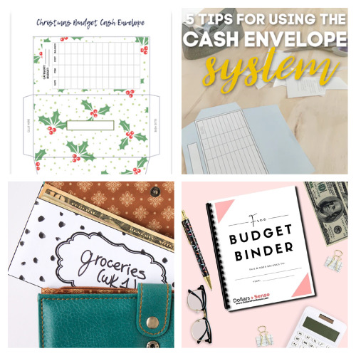 24 Free Cash Envelope System Printables- If you want an easy budgeting system to keep your spending under control, then you'll love these free printable cash envelope templates! | #budgeting #cashEnvelope #frugalLiving #freePrintables #ACultivatedNest