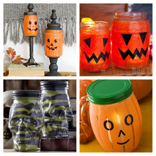 20 Spooky Halloween Mason Jar DIYs- A Cultivated Nest