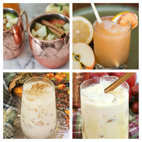 24 Delicious Drink Recipes for Fall- Celebrate all the wonderful flavors of fall with some of these delicious fall drink recipes! These are great for parties! | nonalcoholic drinks, alcoholic drinks, #fallRecipes #drinkRecipes #drinks #recipes #ACultivatedNest