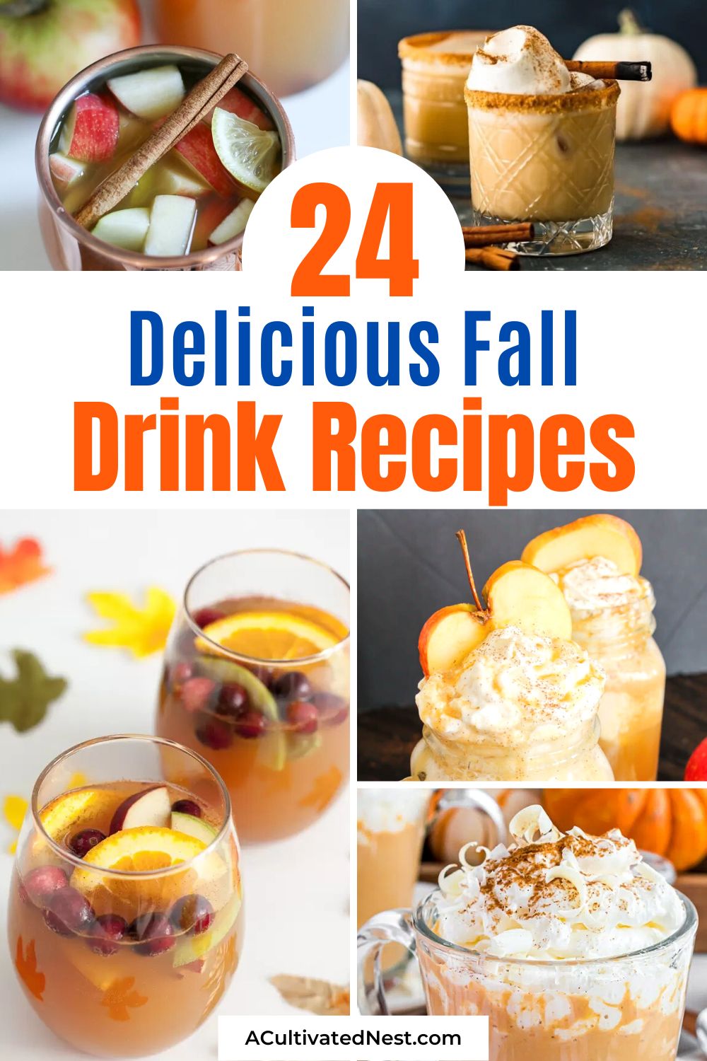 36 Delicious Cider Drink Recipes- A Cultivated Nest