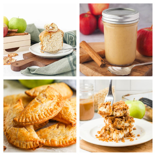 32 Delicious Fall Recipes Using Apples- If you want a delicious way to use up extra apples, then you'll love this collection of recipes using apples! There are so many tasty fall desserts you can make with apples! | autumn desserts, apple dessert recipes, #apples #desserts #recipes #fallRecipes #ACultivatedNest