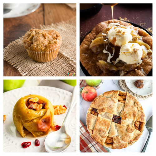 32 Delicious Autumn Recipes Using Apples- If you want a delicious way to use up extra apples, then you'll love this collection of recipes using apples! There are so many tasty fall desserts you can make with apples! | autumn desserts, apple dessert recipes, #apples #desserts #recipes #fallRecipes #ACultivatedNest