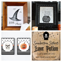 24 Halloween Wall Art Free Printables- A Cultivated Nest