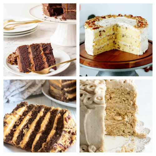20 Scrumptious Fall Cake Recipes- A fun way to celebrate fall is with these scrumptious fall cake recipes! There are so many tasty desserts you can make in the autumn! | #cake #desserts #recipes #fallRecipes #ACultivatedNest