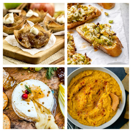 20 Tasty Thanksgiving Appetizer Recipes- Start your Thanksgiving dinner off right with these tasty Thanksgiving appetizers! Your guests will love these delicious starters! | #appetizers #appetizerRecipes #recipes #Thanksgiving #ACultivatedNest