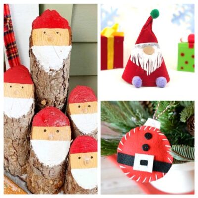 16 DIY Cute Santa Crafts
