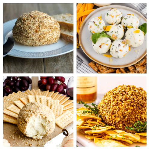 The 24 Best Cheese Ball Appetizers to Try- If you want a delicious appetizer for your next party, then you need to check out these amazing cheese ball appetizer recipes! | party appetizer ideas, holiday appetizer ideas, New Year's Eve appetizer recipes, #appetizer #cheeseBall #recipes #appetizerRecipes #ACultivatedNest