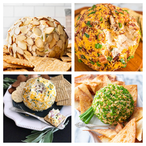 Les 24 meilleures recettes d'apéritifs aux boules de fromage - Si vous voulez un délicieux apéritif pour votre prochaine fête, vous devez jeter un coup d'œil à ces incroyables recettes d'apéritifs aux boules de fromage !  |  idées d'apéritifs de fête, idées d'apéritifs de vacances, recettes d'apéritifs du Nouvel An, #appetizer #cheeseBall #recipes #appetizerRecipes #ACultivatedNest