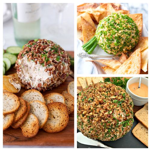 The 24 Best Cheese Ball Appetizers to Try- If you want a delicious appetizer for your next party, then you need to check out these amazing cheese ball appetizer recipes! | party appetizer ideas, holiday appetizer ideas, New Year's Eve appetizer recipes, #appetizer #cheeseBall #recipes #appetizerRecipes #ACultivatedNest