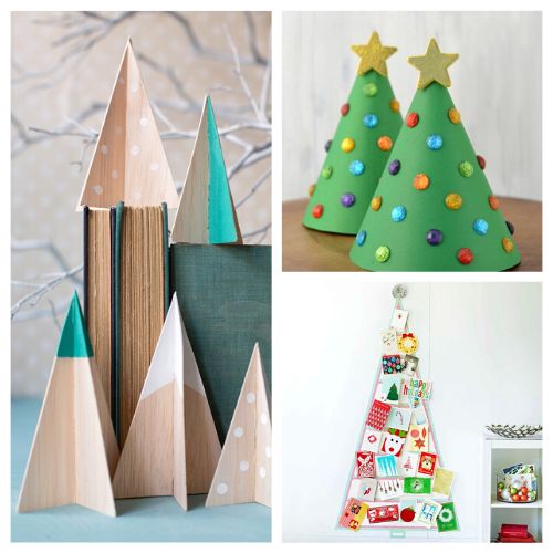 20 Festive DIY Christmas Trees- A Cultivated Nest