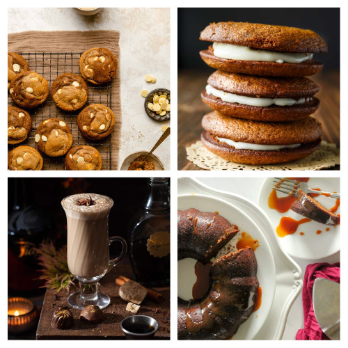 28 Gingerbread Recipes to Try- If you want some delicious ways to enjoy gingerbread this holiday season, then you need to check out these tasty gingerbread treats recipes! There are so many delicious ways to eat gingerbread! | #gingerbread #recipes #ChristmasRecipes #desserts #ACultivatedNest