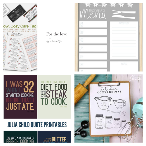 20 Handy Free Printables for Your Kitchen- Are you looking for free printables for your kitchen? Check out these free printable kitchen cheat sheets and handy organizing templates! | #freePrintables #printable #kitchen #cooking #ACultivatedNest