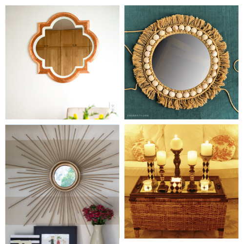 20 Beautiful Mirror Upcycles- Discover the magic of upcycling with these beautiful mirror upcycle projects! From vintage-inspired transformations to modern, chic designs, find inspiration to turn old mirrors into stunning decor pieces for your home. | #DIY #Upcycling #HomeDecor #MirrorUpcycle #ACultivatedNest