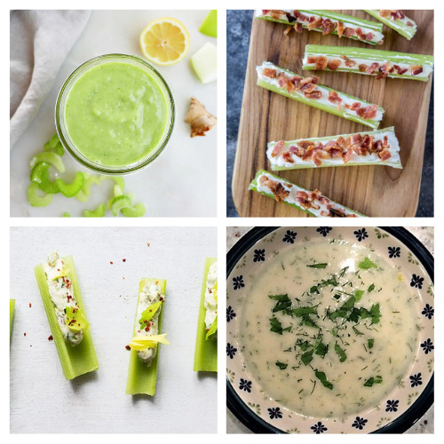 24 Crazy Delicious Recipes Using Celery- Want to eat something healthy, budget-friendly, and delicious? Then you need to check out these crazy good celery recipes! | #recipe #celery #healthyEating #healthyRecipes #ACultivatedNest