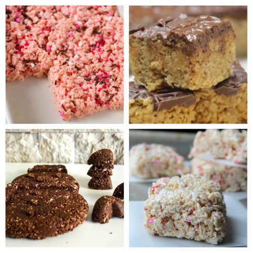 24 Delicious Valentine's Rice Krispie Treats- For a delicious way to spoil your special someone this Valentine's Day, check out these Valentine's Day rice krispie treats recipes! | Valentine's Day dessert recipes, Valentine's Day treats, #riceKrispieTreats #desserts #ValentinesDay #ValentinesDayRecipes #ACultivatedNest