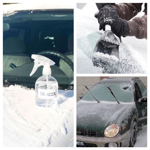 DIY Windshield De icer Homemade Car De Icer Spray 