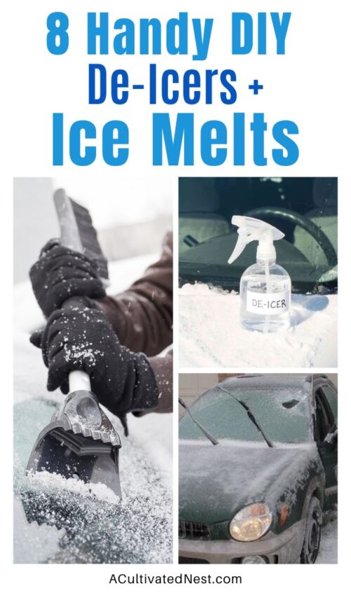 8 Handy DIY De-Icers and Ice Melts- A Cultivated Nest