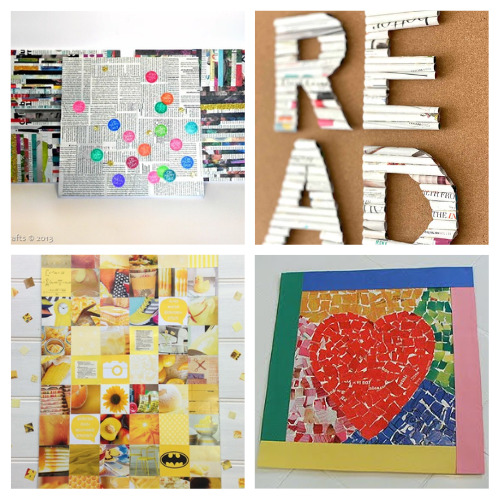 16 Fun Magazine Repurpose Crafts- Tired of old magazines cluttering up your home? Declutter your home and recycle at the same time with these fun magazine upcycle projects! | ways to repurpose magazines, magazine recycling ideas, #upcycling #upcycle #diyProjects #crafts #ACultivatedNest