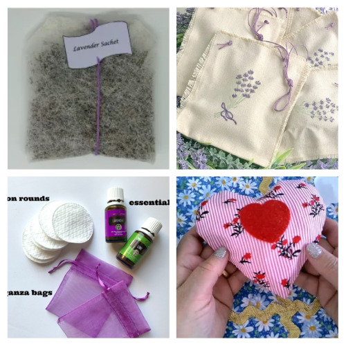 46 Ideas for Homemade Sachet Bags and Scented Fillings - FeltMagnet