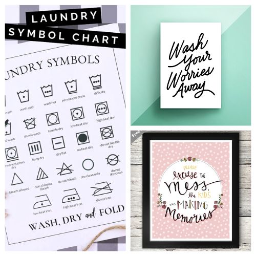 laundry room printable art