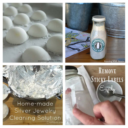 20 Brilliant Uses for Baking Soda- Are you looking for inexpensive and clever uses for baking soda? Here are several hacks from beauty to cleaning and they are all on a budget! | genius ways to use baking soda, #cleaningHacks #lifeHacks #bakingSoda #frugalLiving #ACultivatedNest