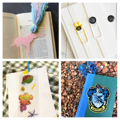 36 Cute Bookmark Crafts- Looking for a fun and easy craft project for you or the kids? Check out these cute bookmark crafts! Whether you're a bookworm yourself or looking for a unique gift for the reader in your life, these bookmarks are sure to add a personal touch to any book! | homemade bookmarks, DIY bookmarks, gifts for readers, gifts for book lovers, #crafts #bookmark #DIY #kidsCrafts #ACultivatedNest