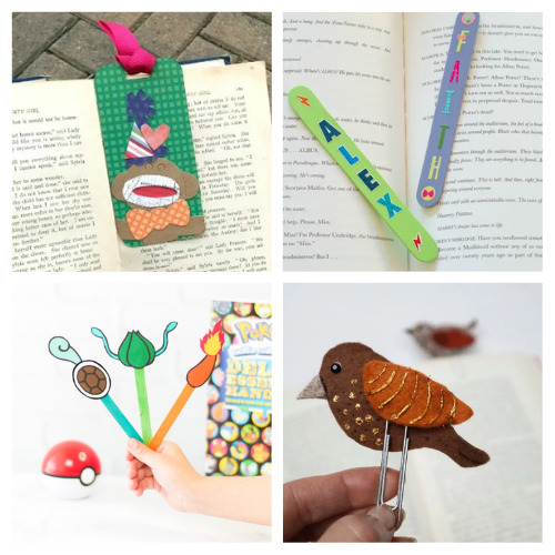 Paper Popsicle Stick Bookmark - Pastel Craft Cafe