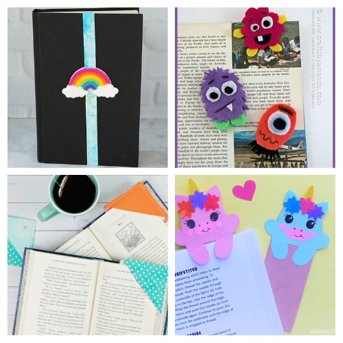 36 Cute Homemade Bookmarks- Looking for a fun and easy craft project for you or the kids? Check out these cute bookmark crafts! Whether you're a bookworm yourself or looking for a unique gift for the reader in your life, these bookmarks are sure to add a personal touch to any book! | homemade bookmarks, DIY bookmarks, gifts for readers, gifts for book lovers, #crafts #bookmark #DIY #kidsCrafts #ACultivatedNest