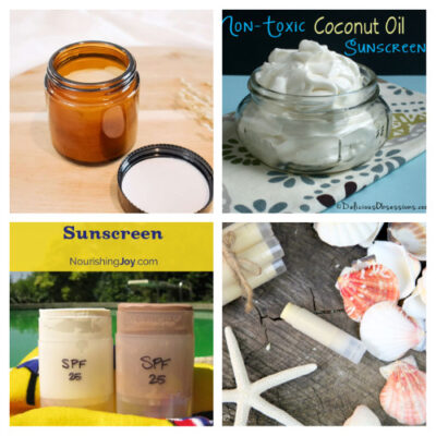 20 DIY Natural Sunscreen Recipes A Cultivated Nest   2 1 400x400 