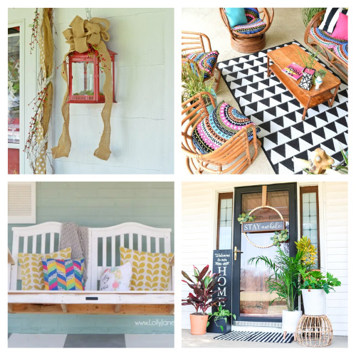 16 Beautiful DIY Summer Porch Decor Ideas- Get ready for summer with these stunning DIY porch decor ideas! Transform your outdoor space into a colorful and inviting haven. | #DIY #PorchDecor #SummerVibes #summerDecor #ACultivatedNest
