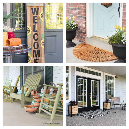 16 Beautiful DIY Porch Decor Ideas for Summer- Get ready for summer with these stunning DIY porch decor ideas! Transform your outdoor space into a colorful and inviting haven. | #DIY #PorchDecor #SummerVibes #summerDecor #ACultivatedNest
