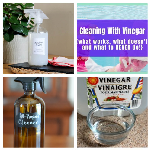 24 Easy DIY Vinegar-based Cleaners- Discover effective and eco-friendly cleaning solutions with these DIY cleaners using vinegar! Make your home sparkle naturally! | #DIY #diyCleaners #EcoFriendly #homemadeCleaners #ACultivatedNest