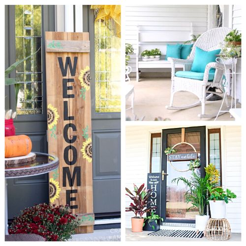 16 Beautiful DIY Porch Decor Ideas for Summer- Get ready for summer with these stunning DIY porch decor ideas! Transform your outdoor space into a colorful and inviting haven. | #DIY #PorchDecor #SummerVibes #summerDecor #ACultivatedNest