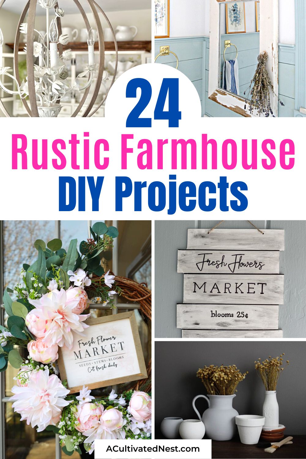 24 Rustic Farmhouse DIY Projects 