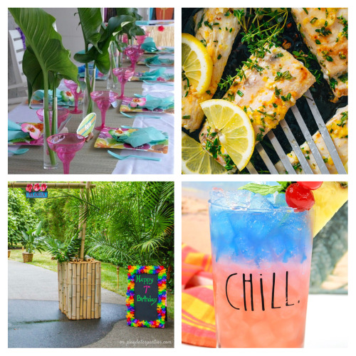 20 Fun Luau Party DIYs- Planning a luau party? Check out these fun luau party DIYs to turn your event into a tropical paradise! From handmade decorations to themed invitations and tasty treats, these DIY projects will transport your guests to a Hawaiian getaway. | #LuauParty #DIYPartyIdeas #summerDIYs #diyProjects #ACultivatedNest